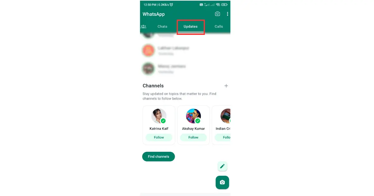 whatsapp channel kaise banaye