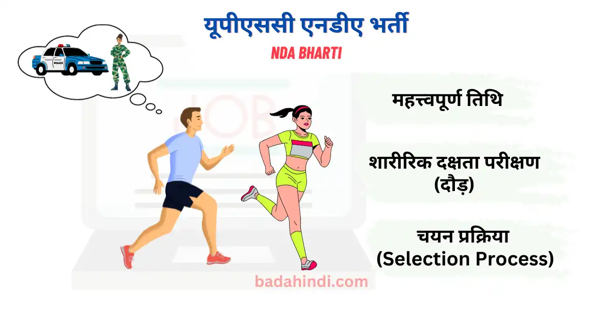 NDA Bharti in hindi