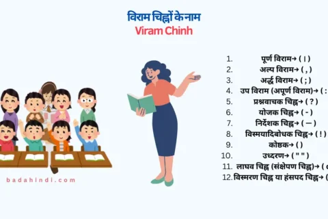 viram chihn in hindi